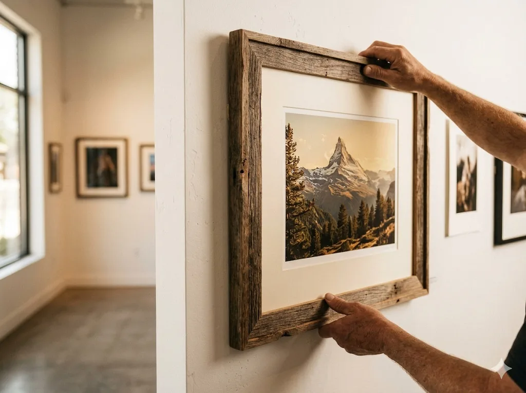 Finition et encadrement des œuvres K.B CRÉATEURS