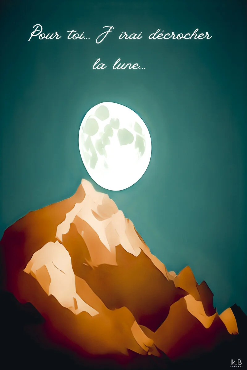 Décrocher la lune — Bionnassay Saint-Gervais, K.B CONCEPT