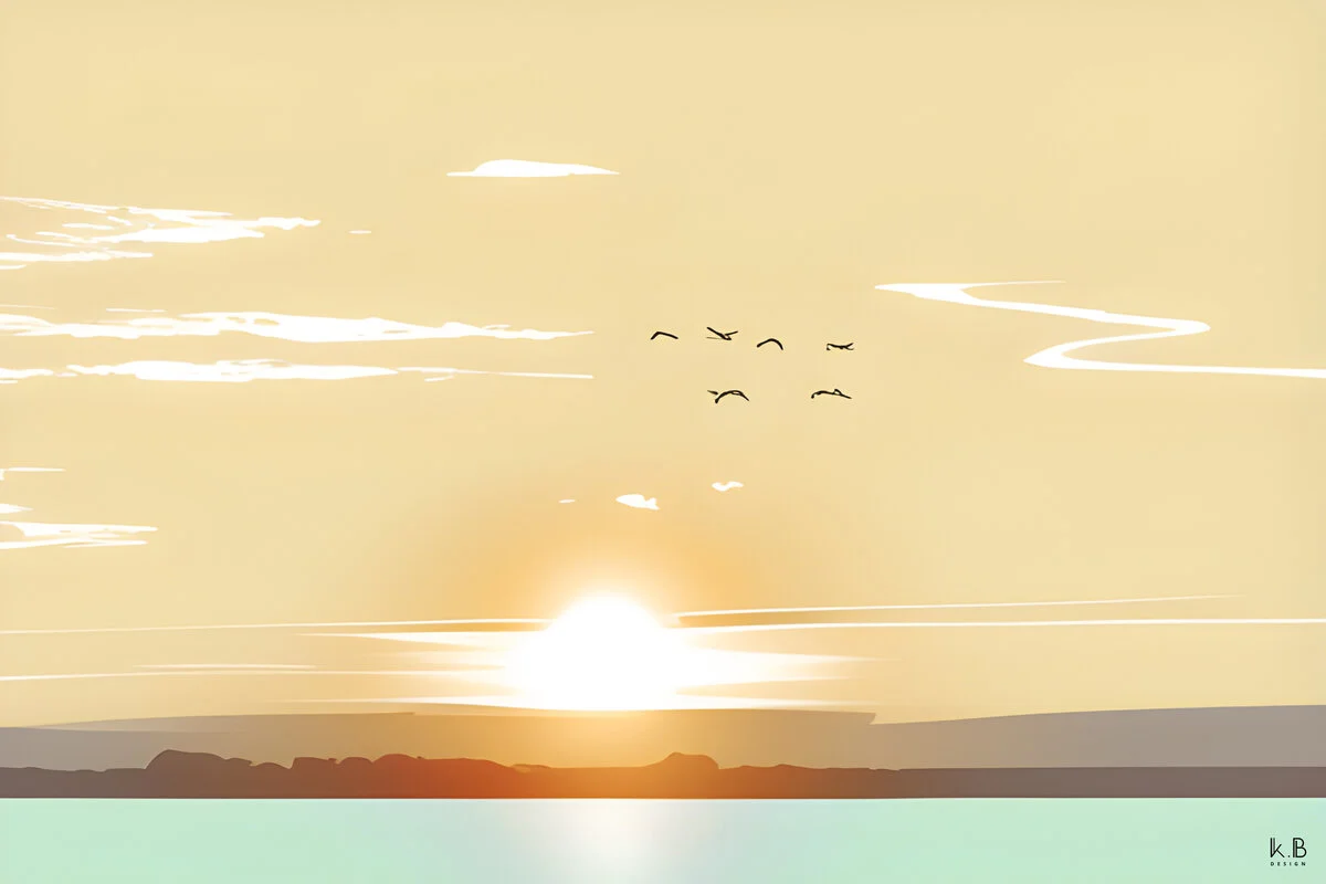 La Camargue — paysage couleurs douces sud France, K.B DESIGN